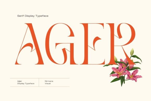 Ager: A Slab Serif Typeface for Modern Editorial Design