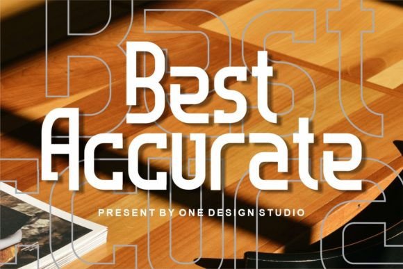 Best Accurate: A Slab Serif Typeface for Editorial Design