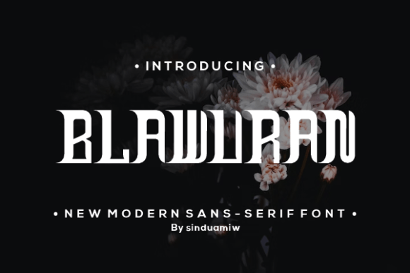 Blawuran Font Review: Powering Bold Campaign Designs