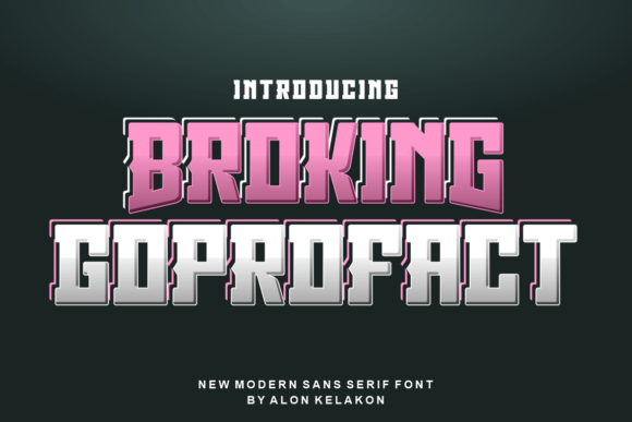 Boost Campaign Clarity with Broking Goprofact Slab Serif Font