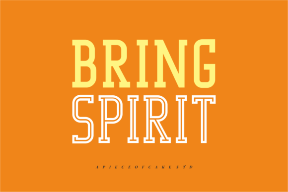 Bring Spirit: A Slab Serif Font for Editorial Design