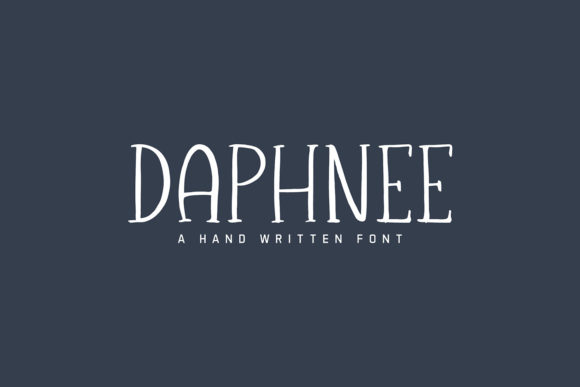 Daphnee: A Charming Slab Serif Font for Editorial Design