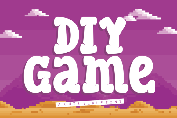 Diy Game Font: A Playful Typeface for Handmade Brands