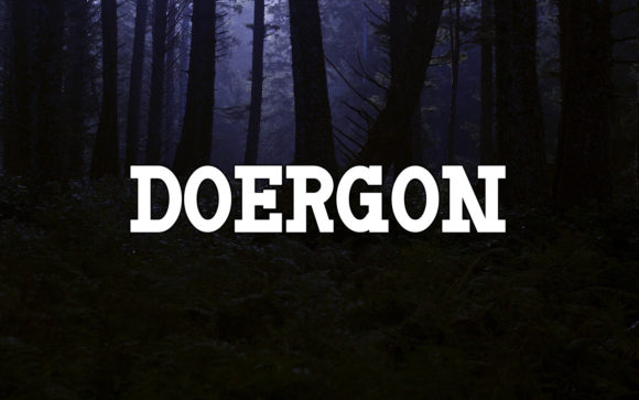 Doergon: The Slab Serif Font That Elevates Campaign Design