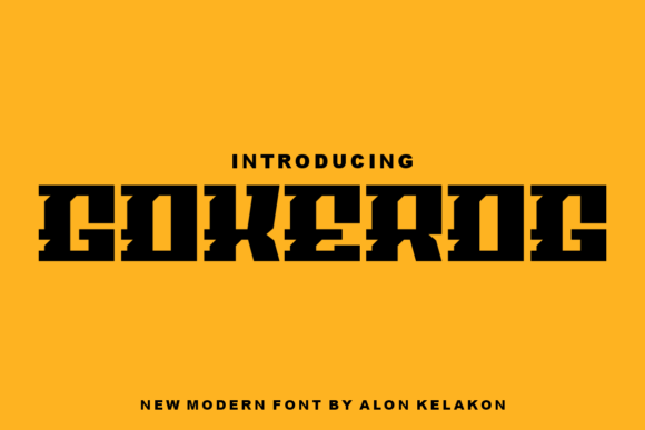 Gokerog: The Slab Serif Font That Elevates Handmade Brands