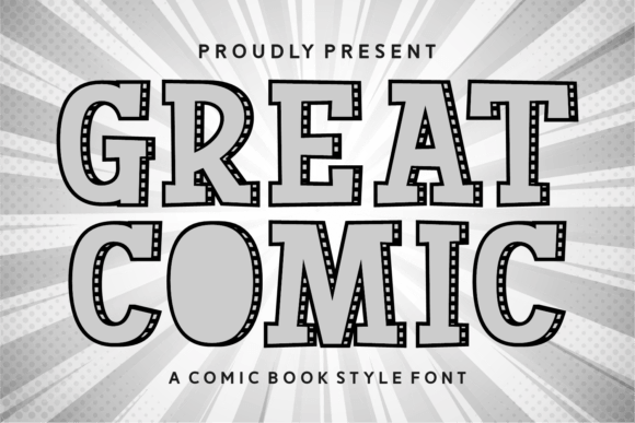 Great Comic: A Slab Serif Typeface for Bold Editorial Design
