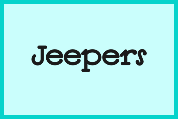 Jeepers Font: A Playful Typeface for Small Business Branding