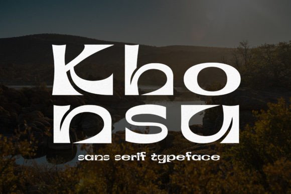 Khonsu: A Slab Serif Typeface for Bold Editorial Design