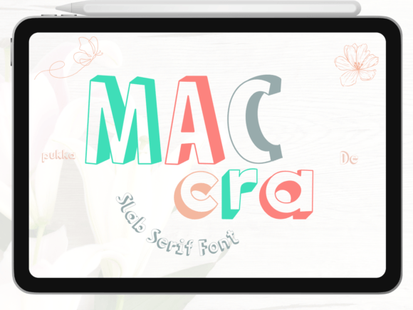 Maccra: The Slab Serif Font That Elevates Small Business Brands