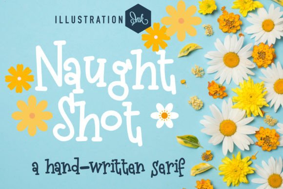Naught Shot: A Whimsical Typeface for Editorial Design