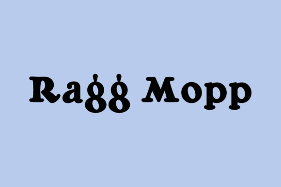 Ragg Mopp: A Heavy Slab Serif Font for Bold Web Design