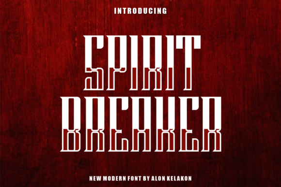 Spirit Breaker: A Slab Serif Font for Bold Web Design