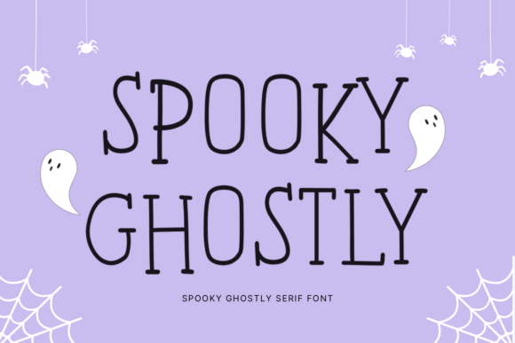 Spooky Ghostly Font: A Slab Serif Upgrade for Halloween Brands