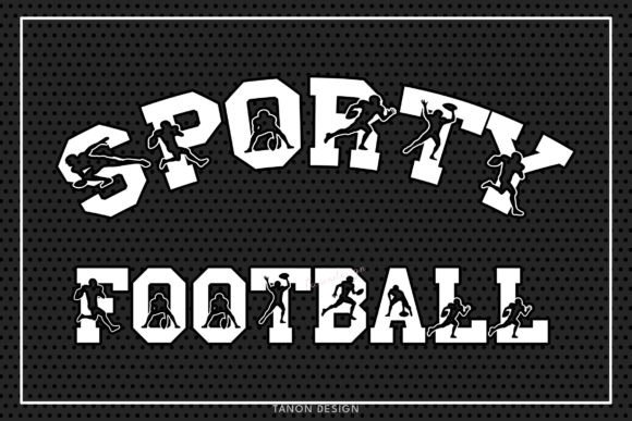 Sporty Football: A Bold Slab Serif Typeface for Editorial Design