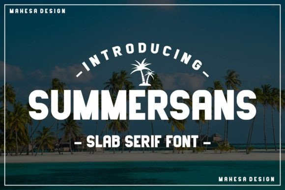 Summersans Font Review: A Bold Serif for Web Design