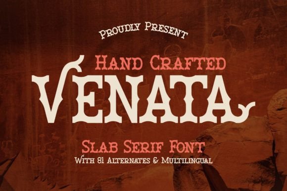 Venata Font: The Slab Serif That Anchors Your Campaigns