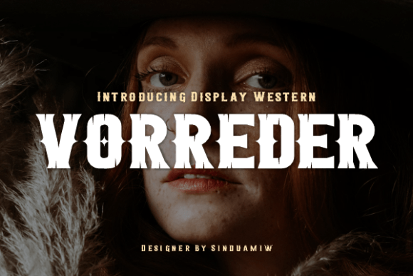 Vorreder: A Bold Slab Serif Font for Modern Branding